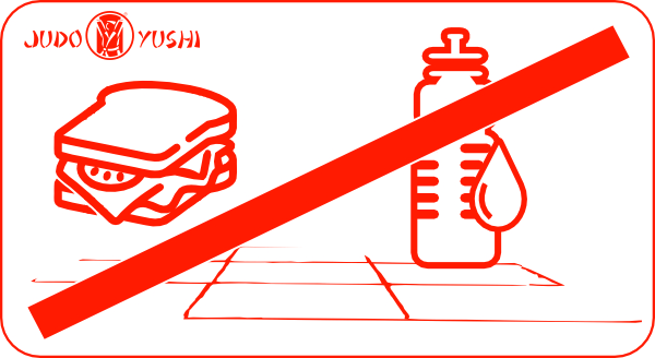 Judo Yushi huisregel eten en drinken