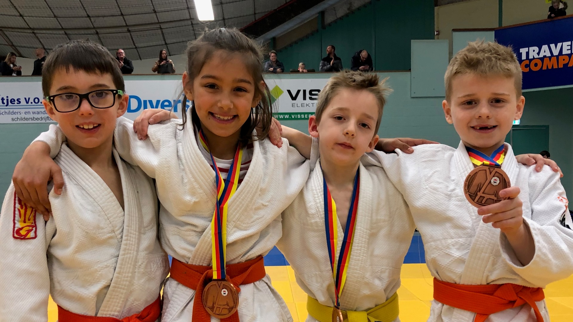 INDIVIDUEEL- EN TEAMSUCCES OP KAMPIOENSCHAP VAN NOORD-HOLLAND VOOR PUPILLEN