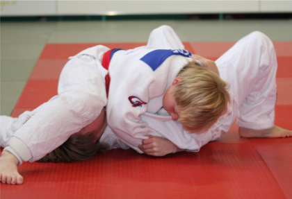 Jeugdjudo bij Judo Yushi