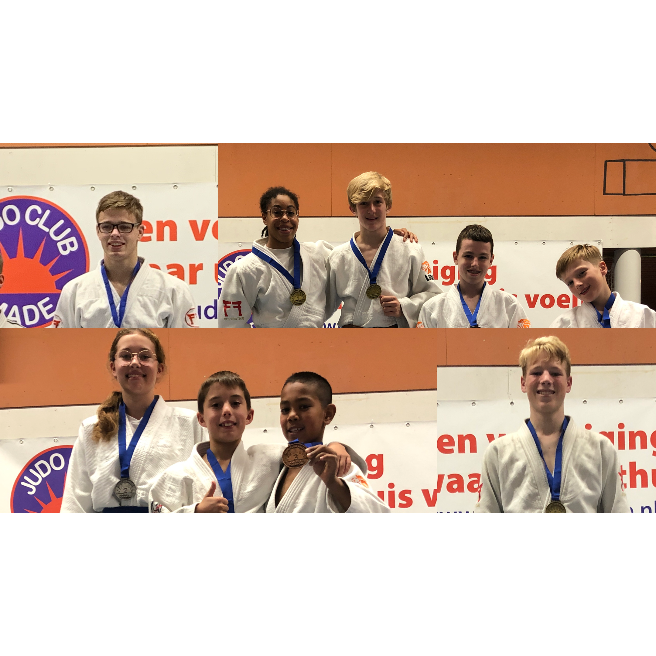 4X goud op Amerhaltoernooi