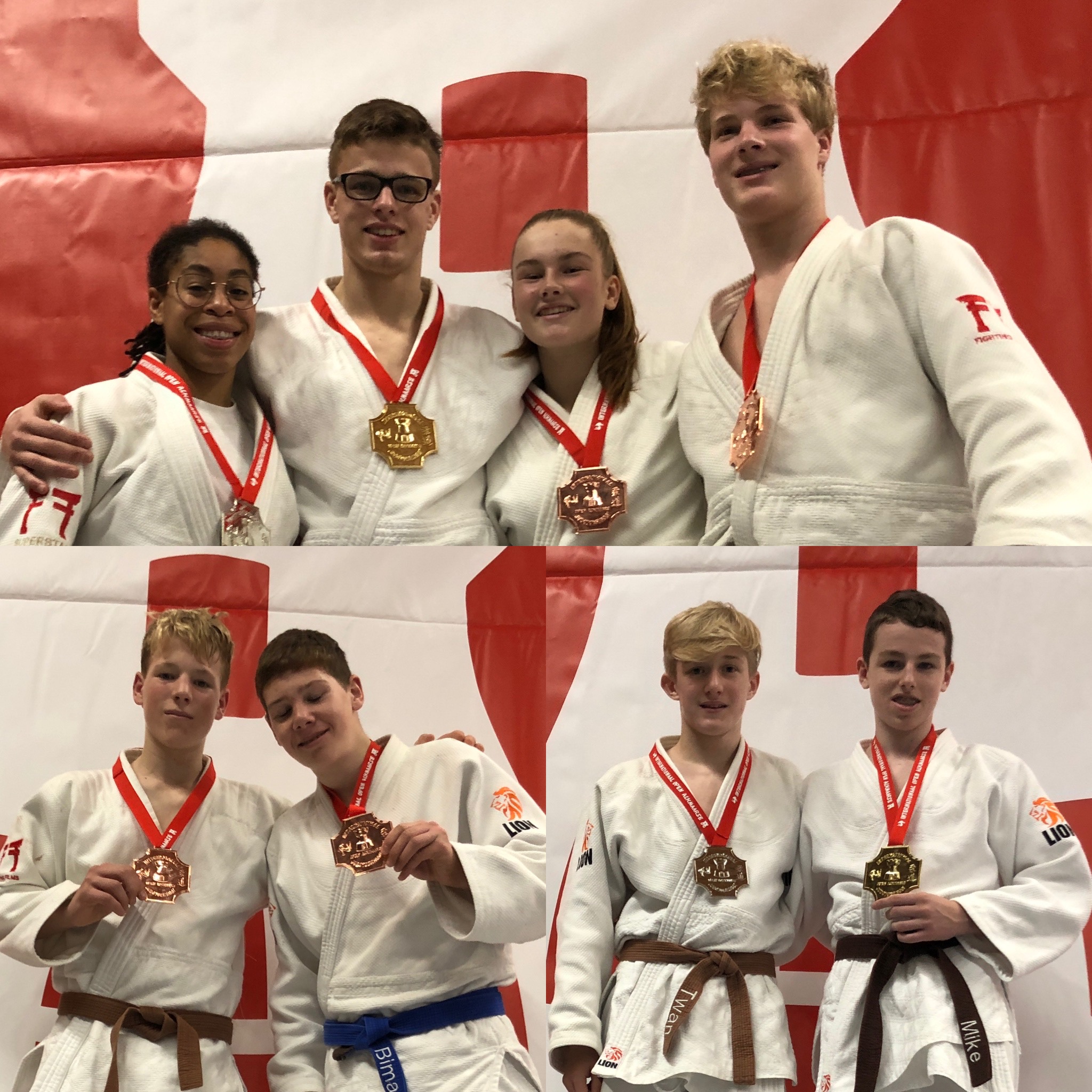 Prijswinnaars Judo Yushi Open Alkmaarse kampioenschappen