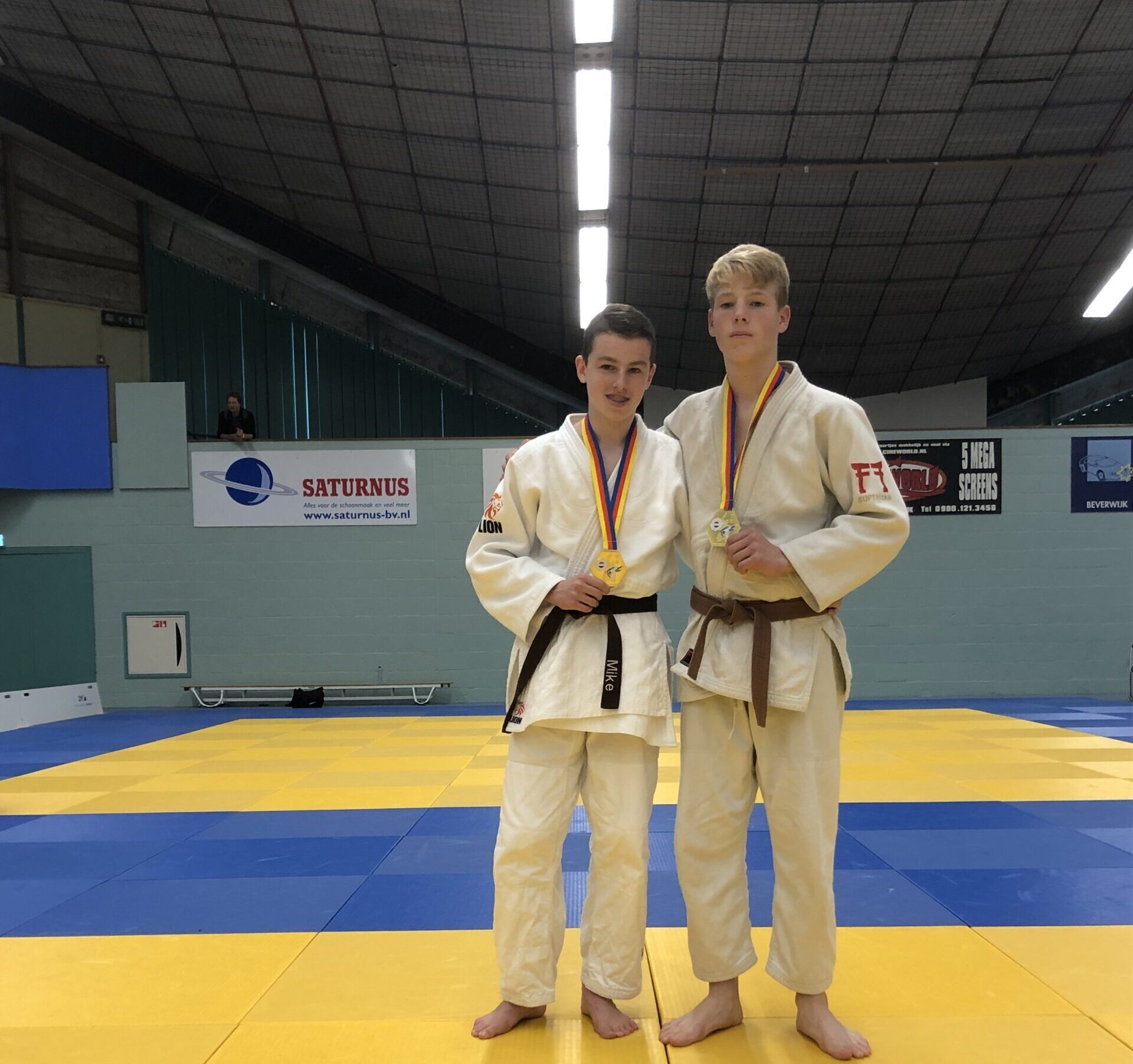 Mike de Rooij en Renz Beelen kampioen van Noord-Holland tot 15 jaar