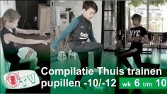 Judo Thuis Trainen u10 en u12 compilatie week 6 t/m 10
