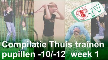 Judo Thuis trainen  u10 u12 compilatie week 1