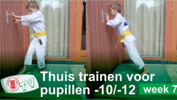 Judo Thuis Trainen u10 u12 oefeningen week 7