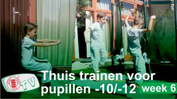 Judo Thuis Trainen u10 u12 oefeningen week 6