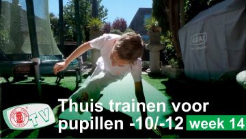 Judo Thuis Trainen u10 u12 oefeningen week 14
