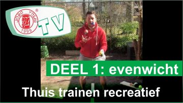 Thuisoefeningen judo recreatief 1 balans en evenwicht