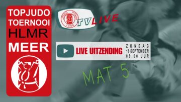Topjudotoernooi Haarlemmermeer 2022 LIVE mat 5