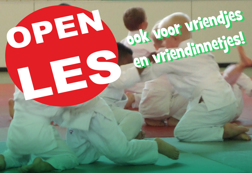 Open Les bij Judo Yushi! Iedereen kan meedoen!