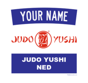 Officieel Judo Yushi clubembleem my backnumber