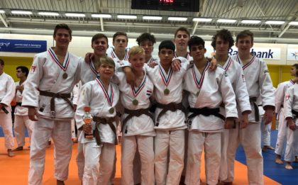 NK teams u18 Judo Yushi derde van Nederland