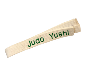 Judo Yushi judoband met borduring