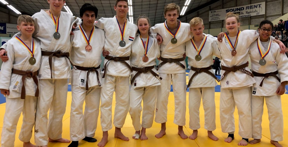 Judo Yushi - prijswinaars kampioenschap van Noord-Holland u18 2019