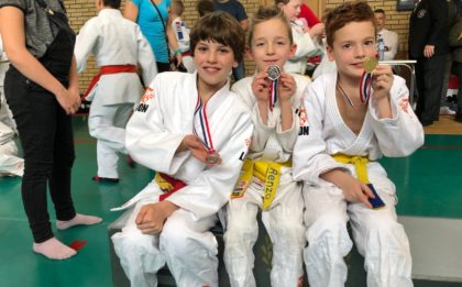 Judo Yushi prijswinnaars ontwikkelingstoernooi feb 2019