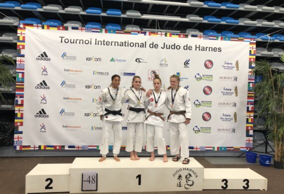 Judo Yushi judoka Maira Medema wint zilver op international Tournoi de Harnes France